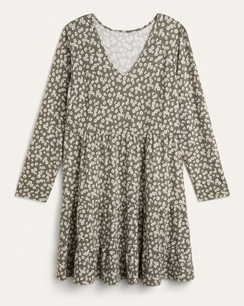 Front of plus size Gianna Floral-Print Tiered Midi Dress by Gilli | Dia&Co | dia_product_style_image_id:176122